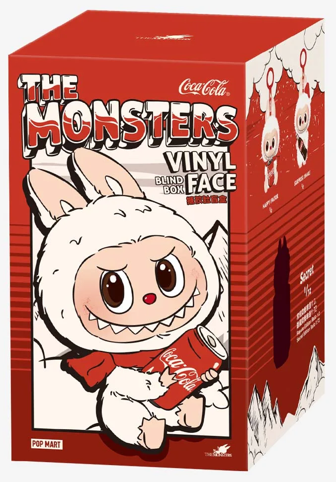 ИГРУШКА POP MART LABUBU: THE MONSTERS COCA COLA SERIES, SINGLE BLIND BOX