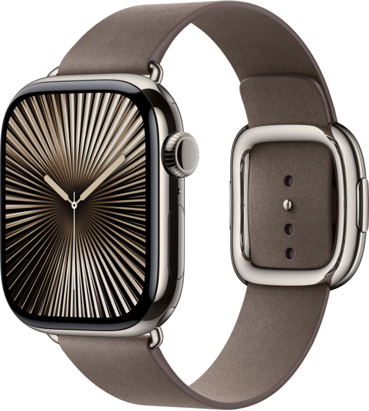 Ремешок Apple Modern Buckle 42 мм, коричневый, M