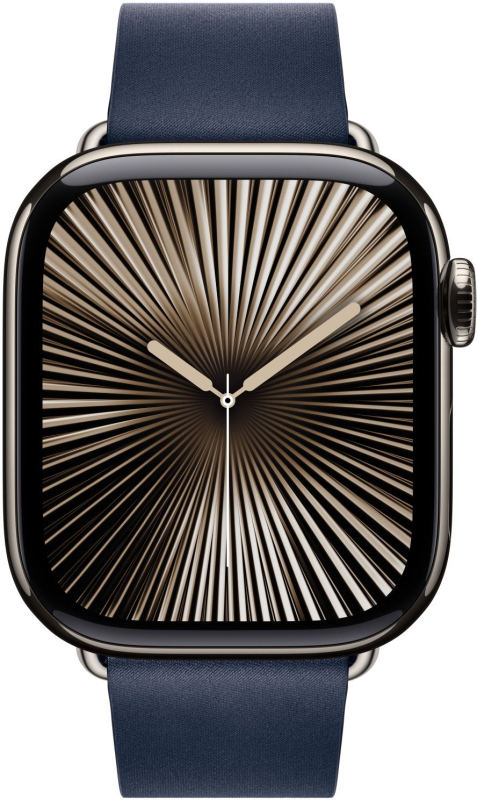 Ремешок Apple Modern Buckle 42 мм, глубокий синий, M