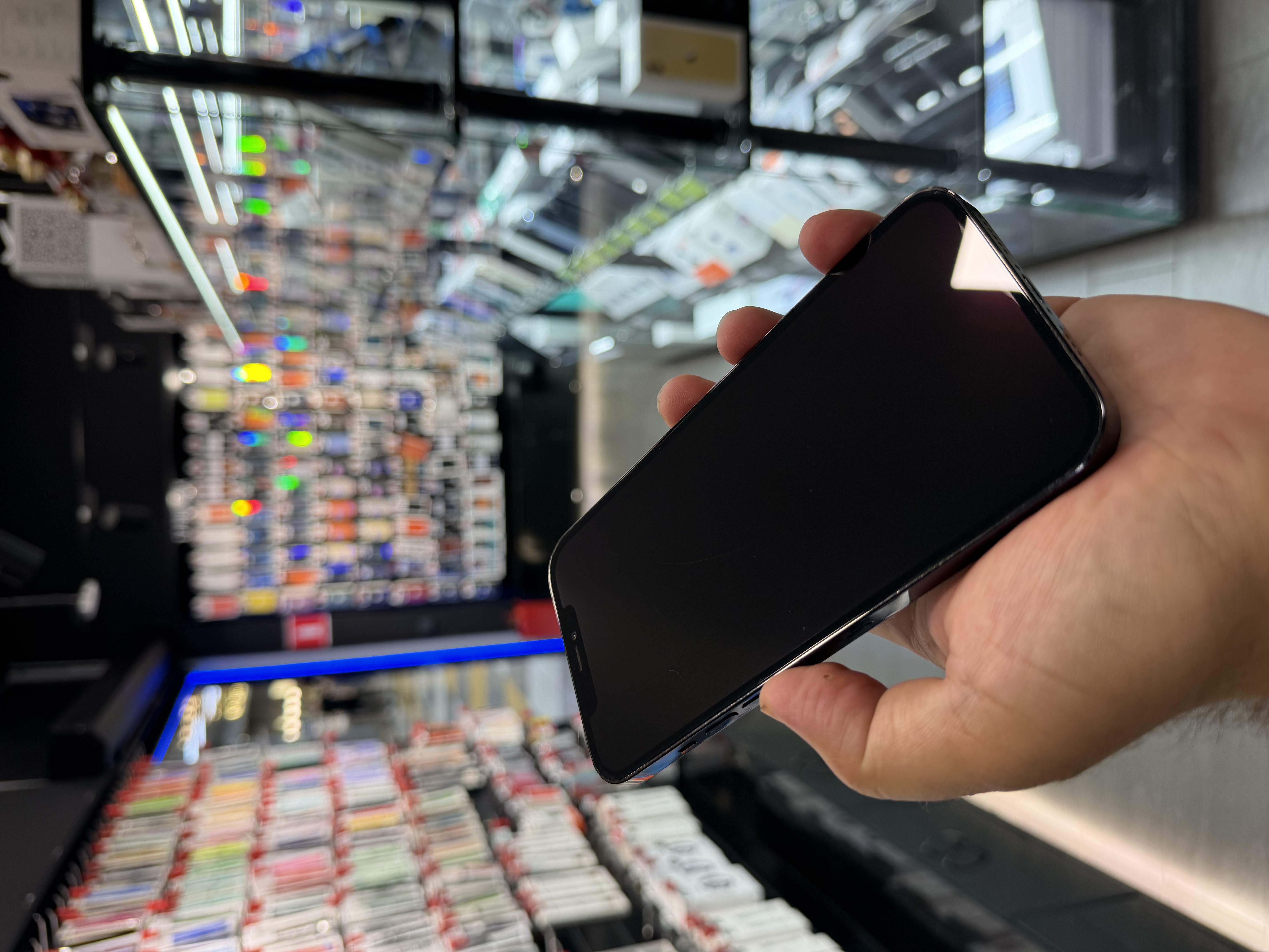 Б/У Смартфон Apple iPhone 12 Pro Max 256Gb Pacific Blue