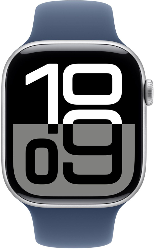Ремешок Apple Sport Band 46 мм, «деним», M/L