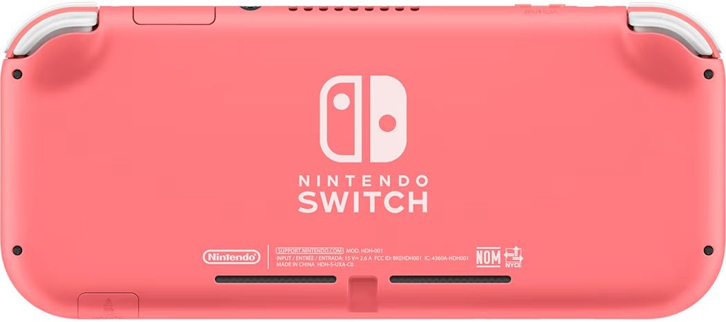 Игровая приставка Nintendo Switch Lite, коралловый