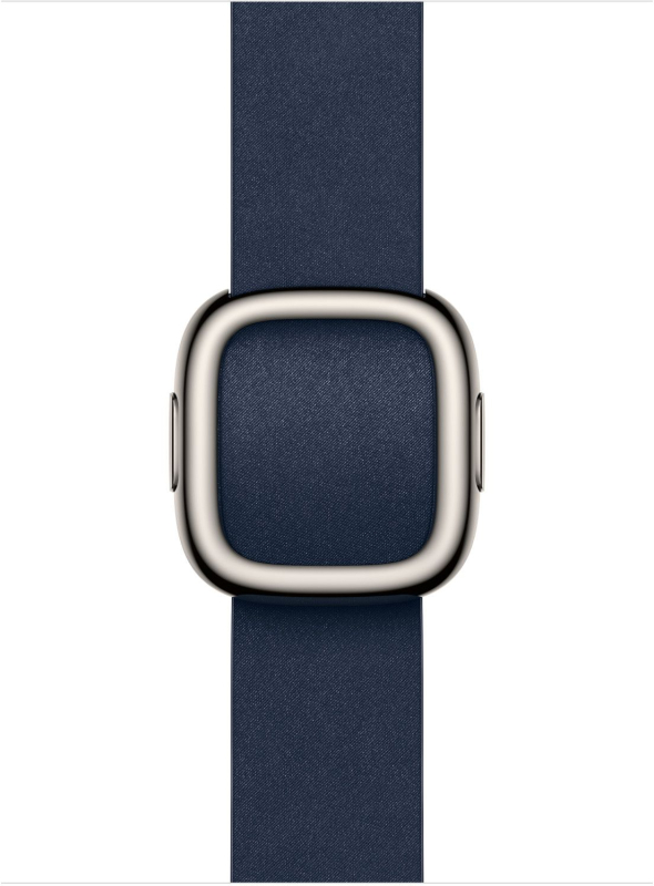 Ремешок Apple Modern Buckle 42 мм, глубокий синий, M