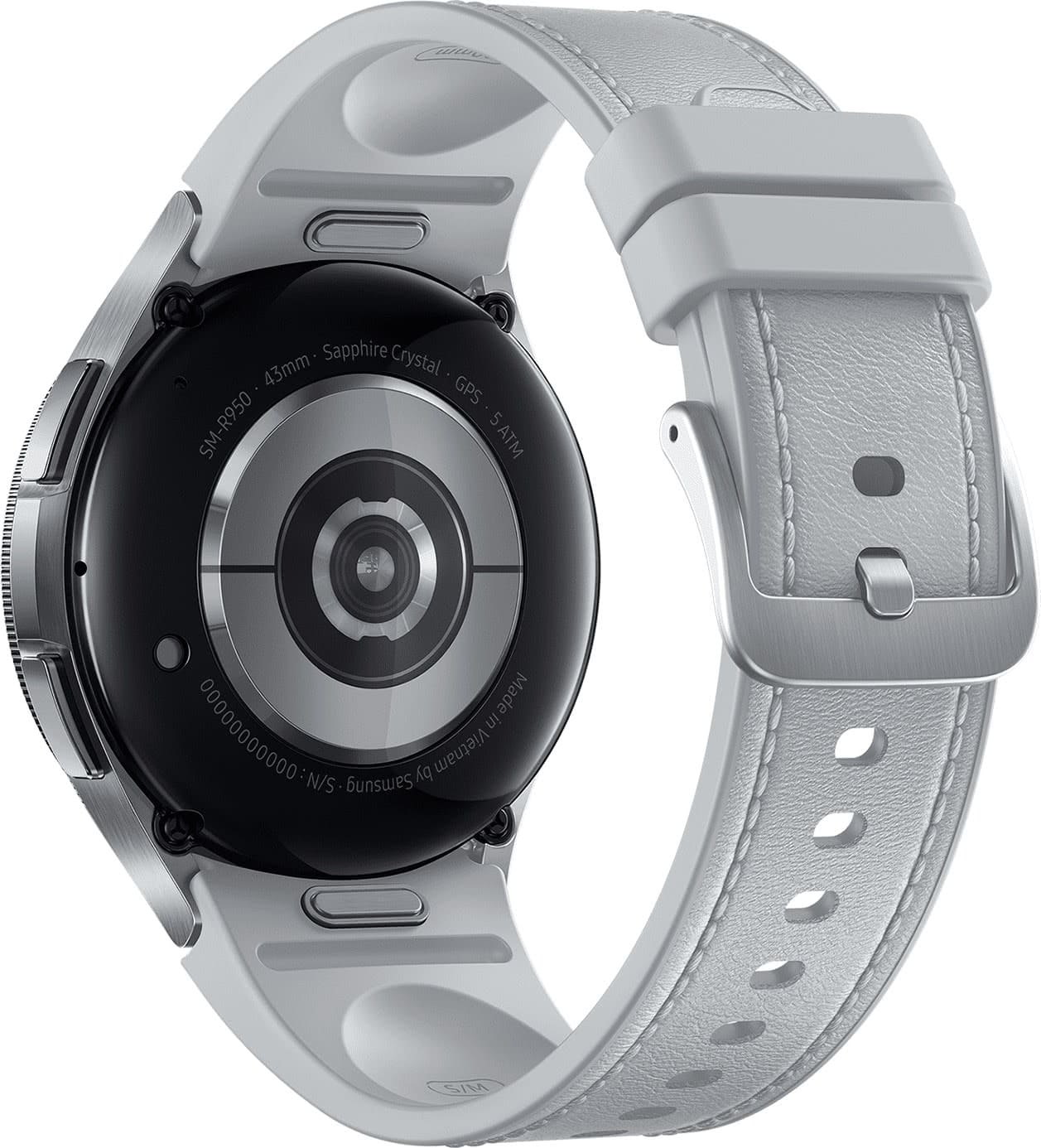 Смарт-часы Samsung Galaxy Watch 6 Classic LTE, 43 мм Silver