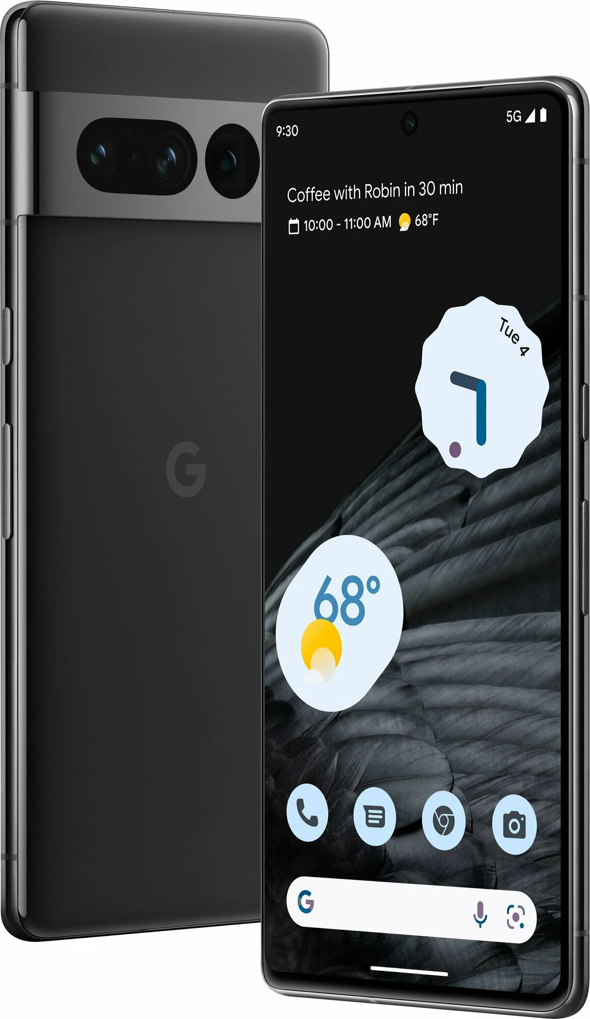 Смартфон Google Pixel 7 Pro 12/128Gb Obsidian (черный)