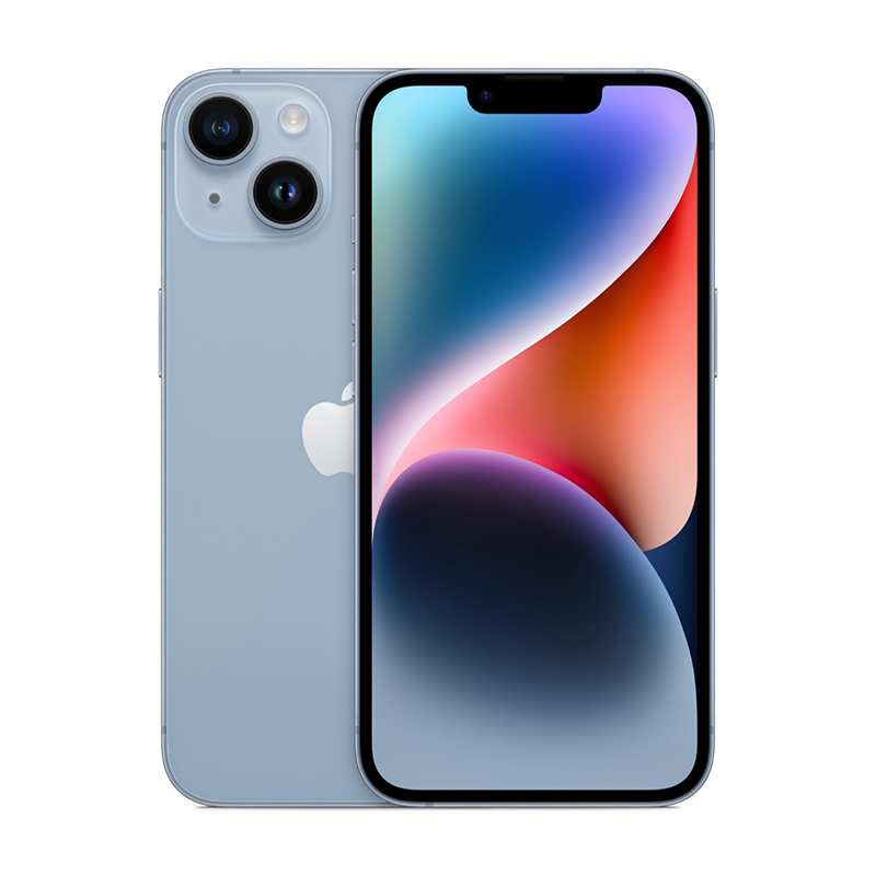 Смартфон Apple iPhone 14 128 ГБ, голубой (1sim + eSim)
