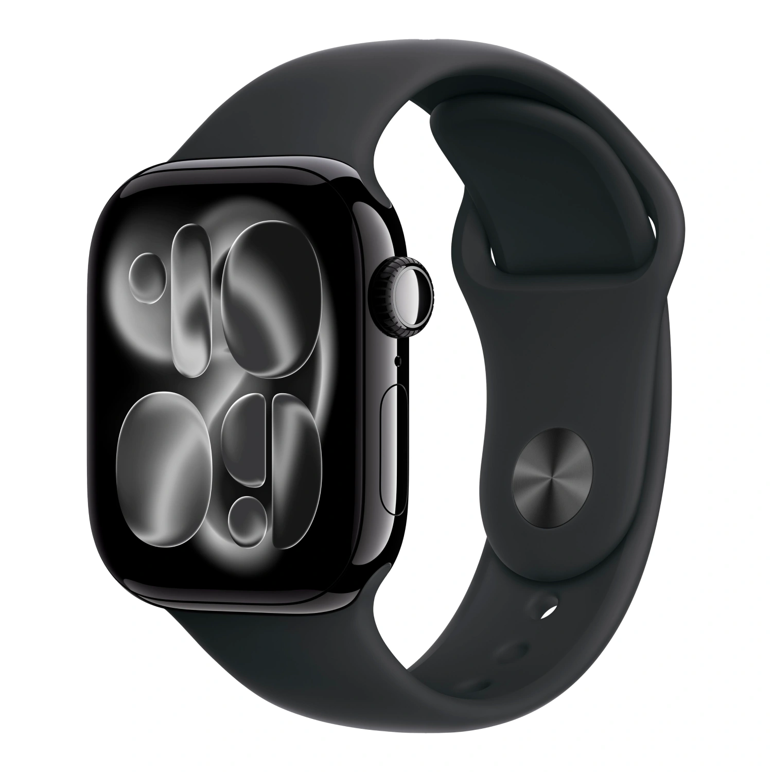 Apple Watch Series 11 42mm GPS Jet Black Aluminum Case Black Sport Band (Черный) S/M