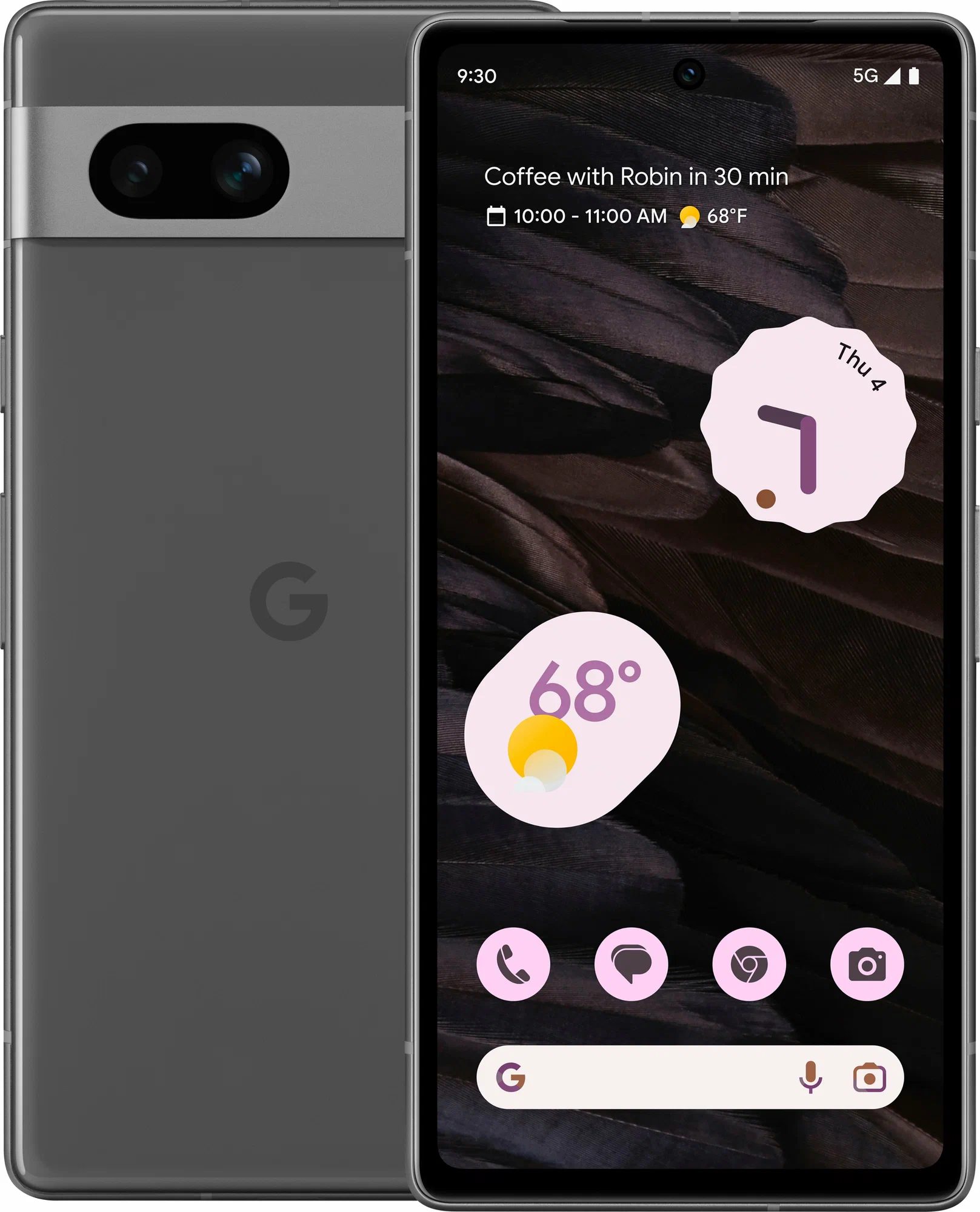 Смартфон Google Pixel 7a 8/128GB Charcoal (Черный)