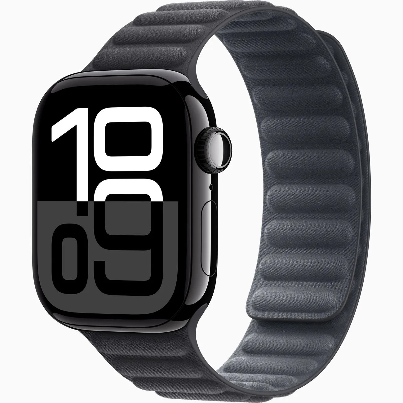 Смарт-часы Apple Watch Series 10 42mm Jet Black Aluminum Case with Black Magnetic Link, размер S/M