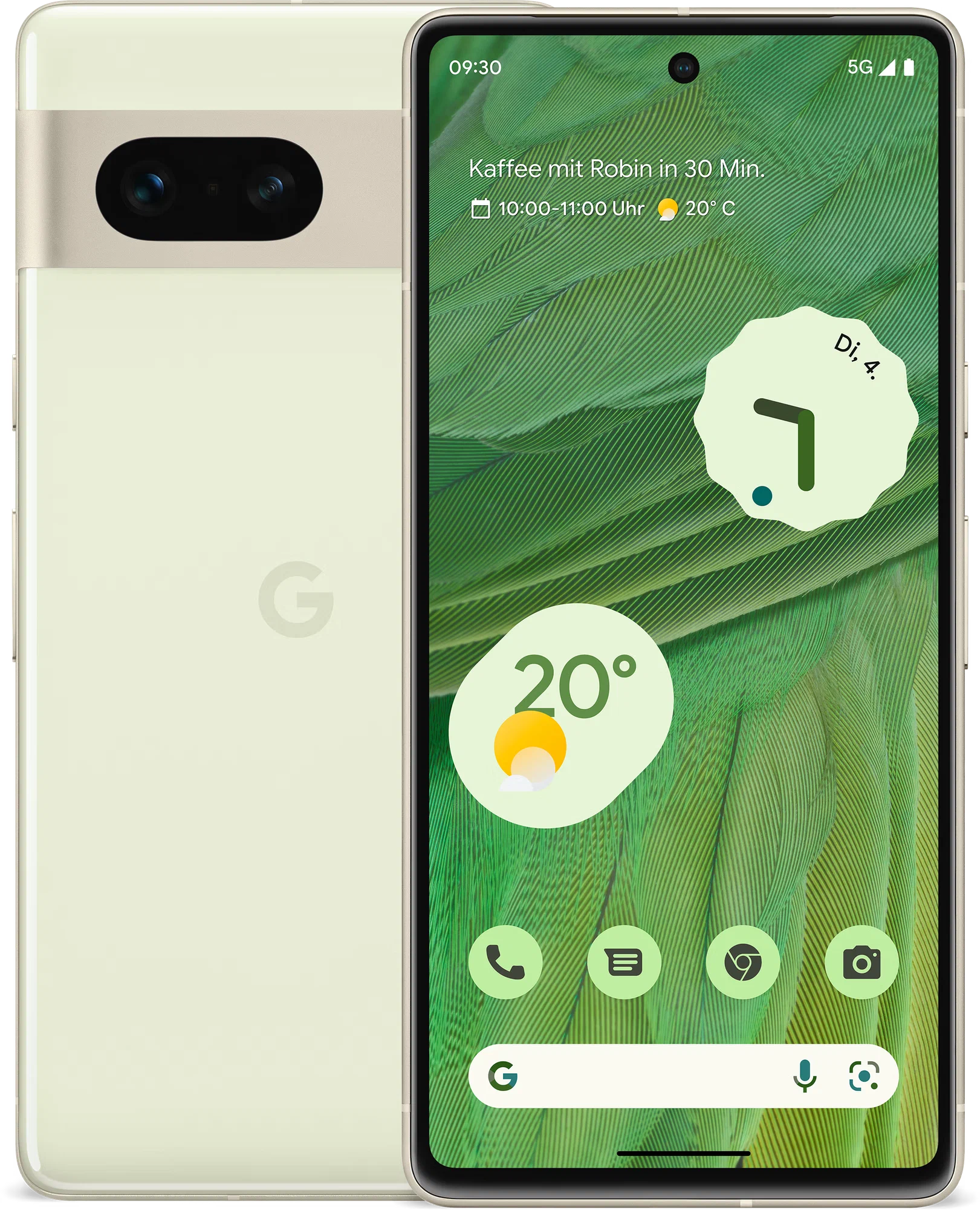 Смартфон Google Pixel 7 8/128Gb Lemongrass (зеленый)