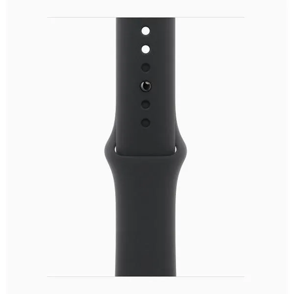 Смарт-часы Apple Watch Series 10 42mm Jet Black Aluminium Case with Black Sport Band, размер Regular