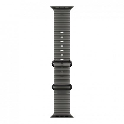 Apple Watch Ultra 4 49mm GPS + Cellular Black Titanium Case Translucent Black Ocean Band