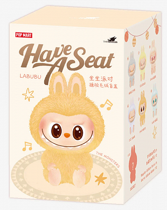 ИГРУШКА POP MART LABUBU: THE MONSTERS HAVE A SEAT, BLIND BOX